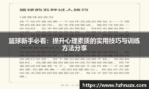 篮球新手必看：提升心理素质的实用技巧与训练方法分享